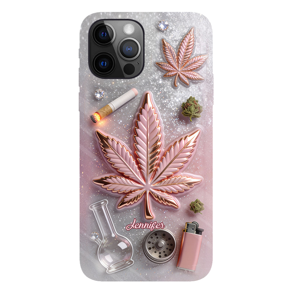 Magic Leaf - Personalized Weed Full Print Phone Case