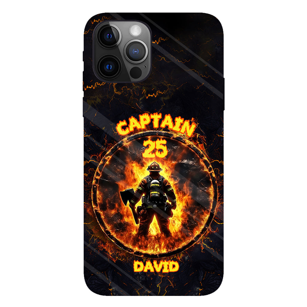 Proud Firefighter - Personalized Firefighter Full Print Phone Case