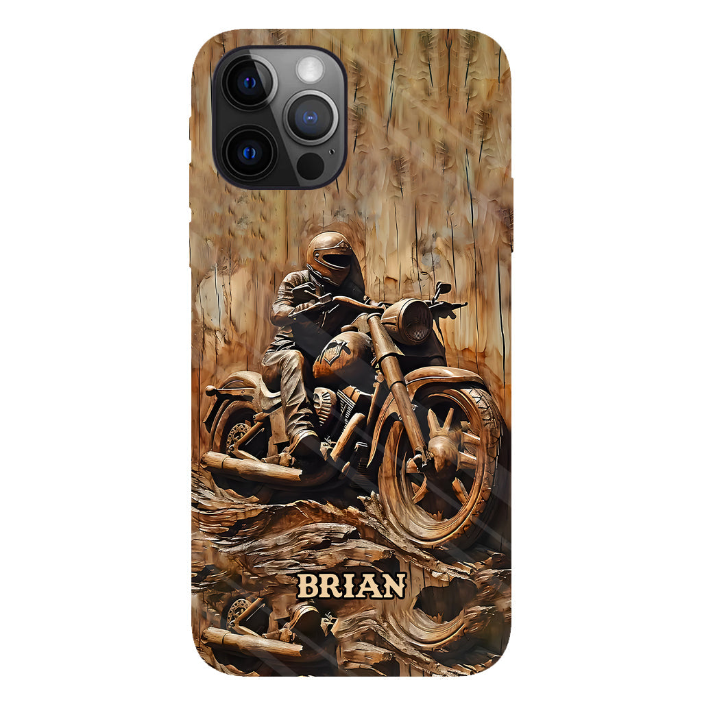 Biker - Personalized Biker Full Print Phone Case