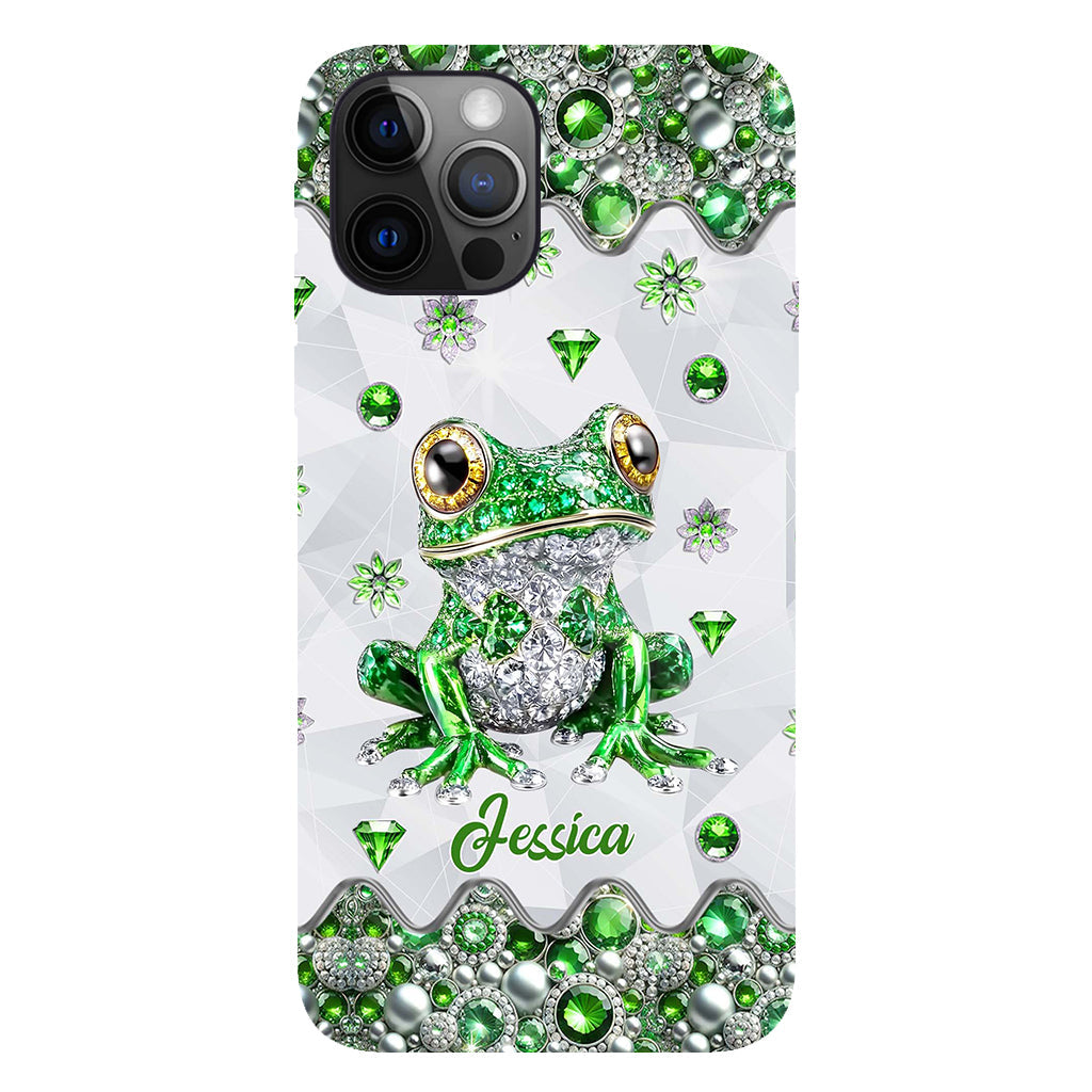Just A Girl Who Loves Frogs - Personalized Frog Full Print Phone Case