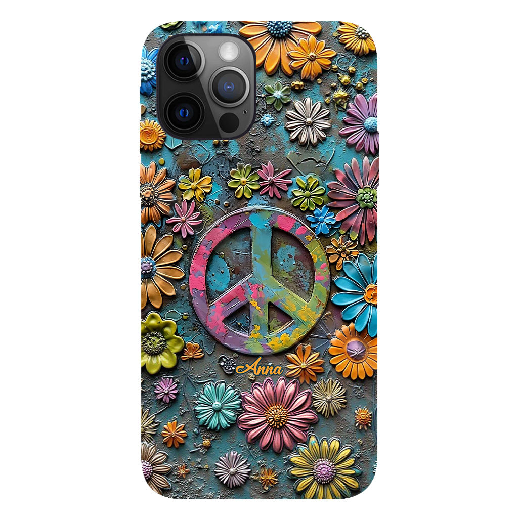 Hippie Soul - Personalized Hippie Full Print Phone Case