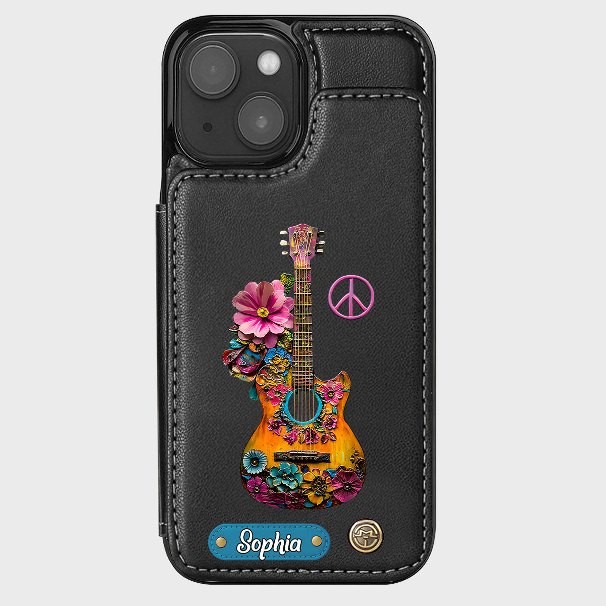 Hippie Soul - Personalized Hippie Wallet Phone Case