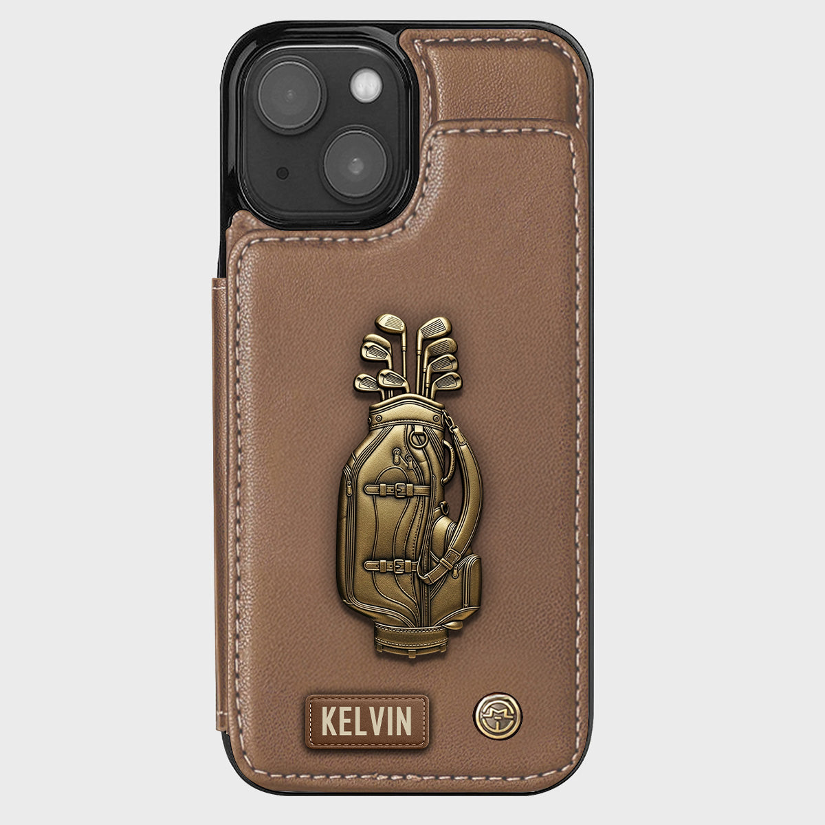 Love Golf - Personalized Golf Wallet Phone Case