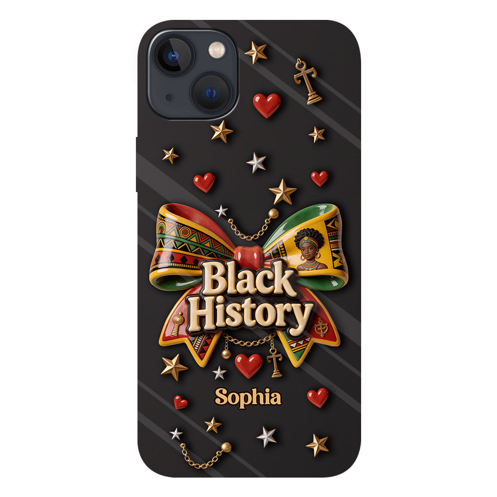 Black History Month - Personalized African American Full Print Phone Case