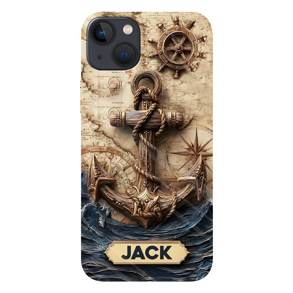 Proud Sailor - Personalized Boating Full Print Phone Case