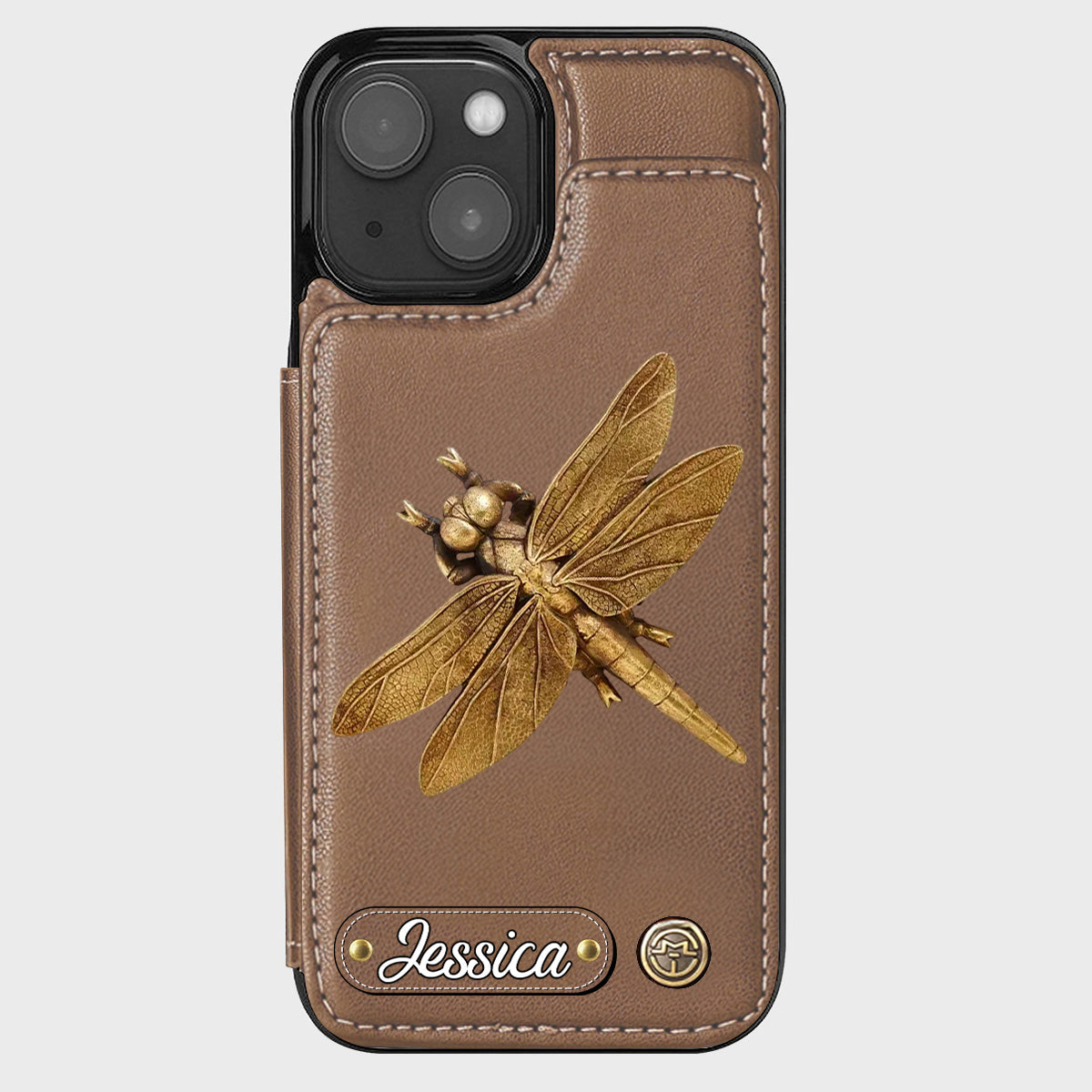 Love Garden, Beautiful Dragonfly, Butterfly, Bee, Hummingbird,... - Personalized Gardening Wallet Phone Case