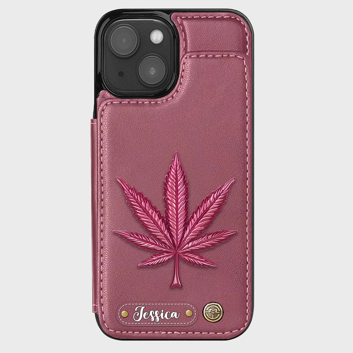 Good Mood - Personalized Weed Wallet Phone Case