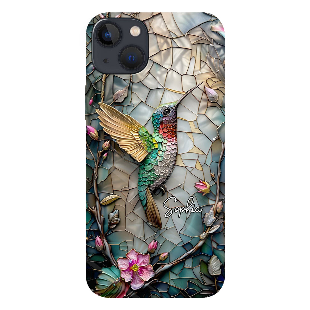 Artistic Hummingbird - Personalized Gardening Full Print Phone Case