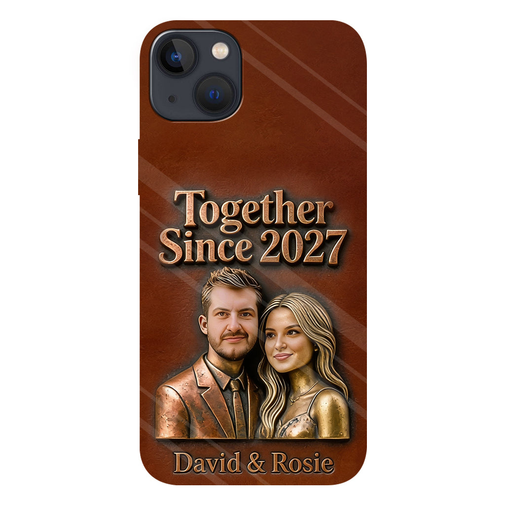 Together Since Custom Any Photo - Personalized Couple Full Print Phone Case