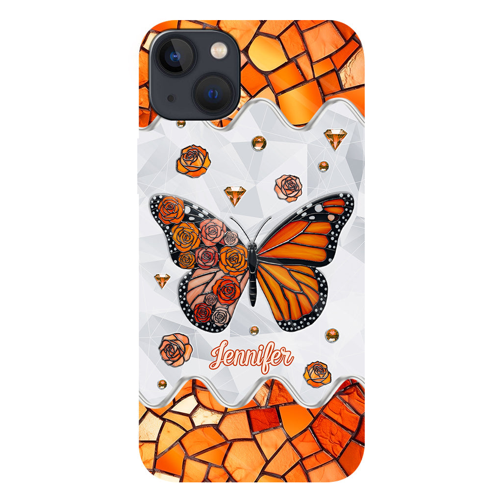 Beautiful Butterfly - Personalized Butterfly Full Print Phone Case