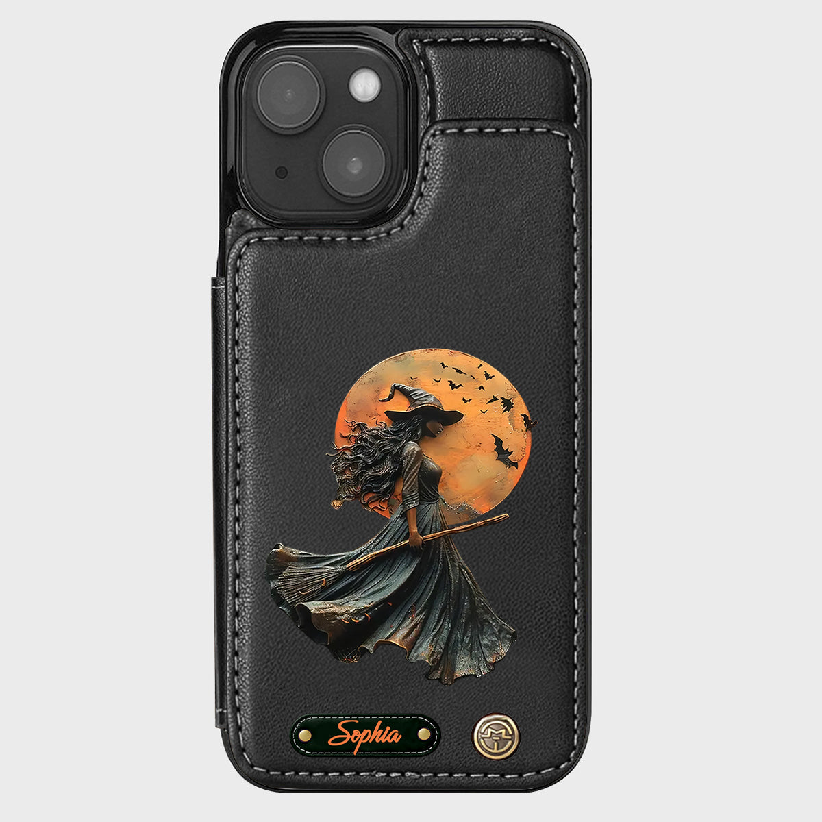Magical Witch - Personalized Witch Wallet Phone Case