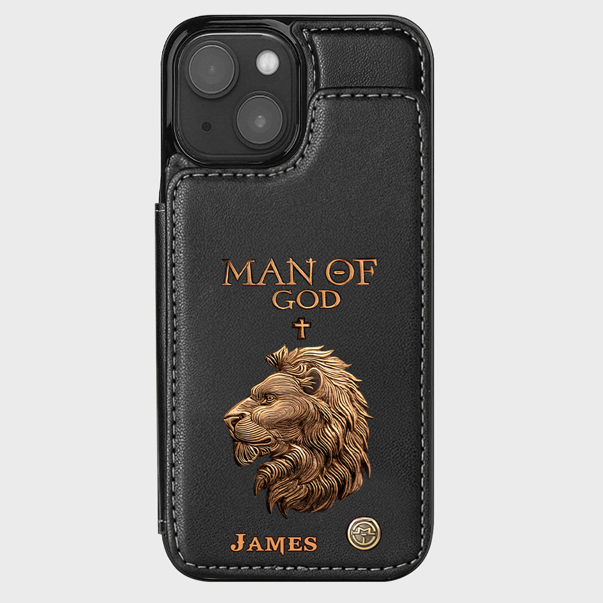 Man Of God - Personalized Christian Wallet Phone Case