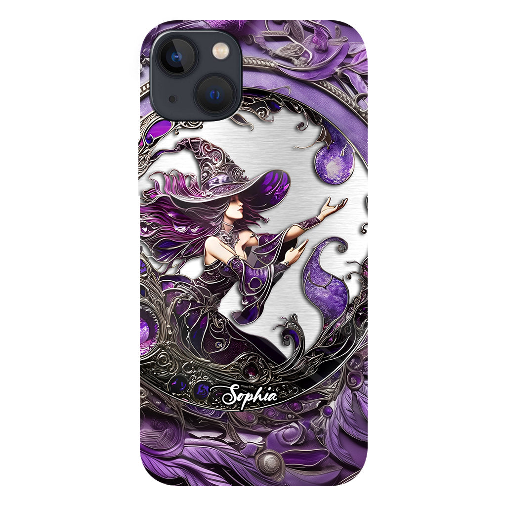 Beautiful Witch - Personalized Witch Full Print Phone Case