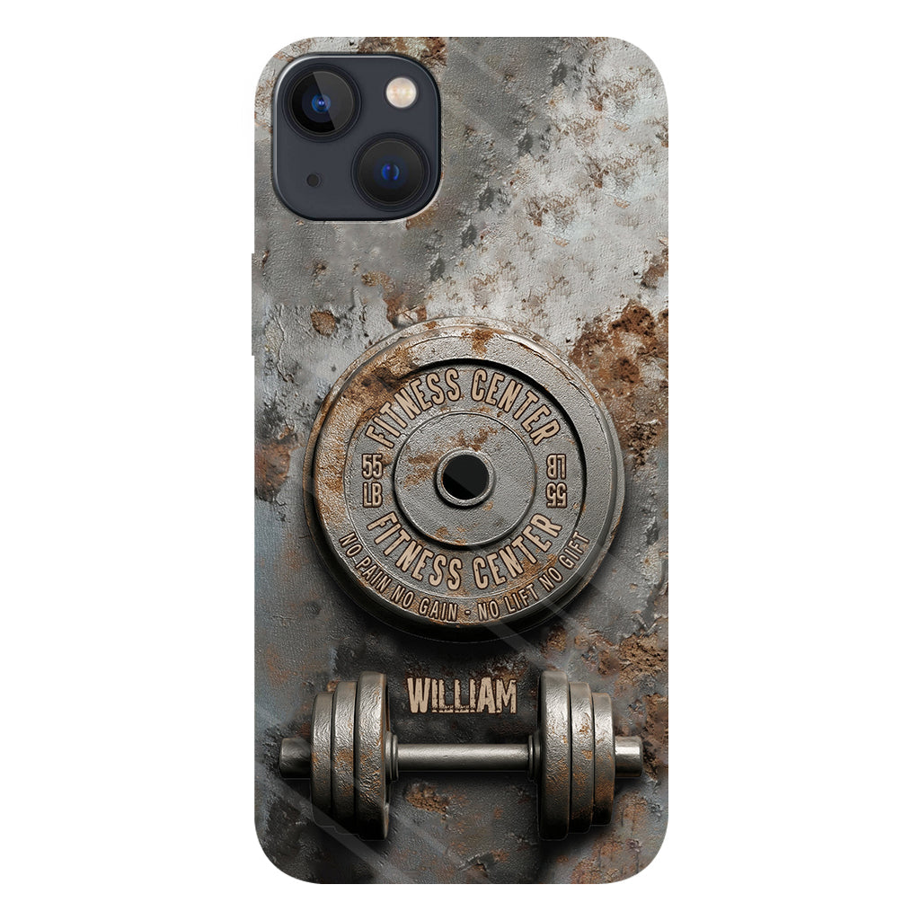 No Pain No Gain - Personalized Fitness Full Print Phone Case