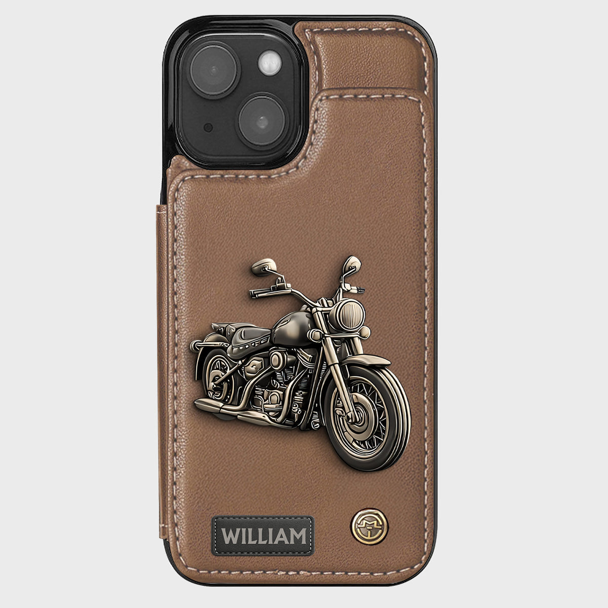 Motorcycle Enthusiast - Personalized Biker Wallet Phone Case