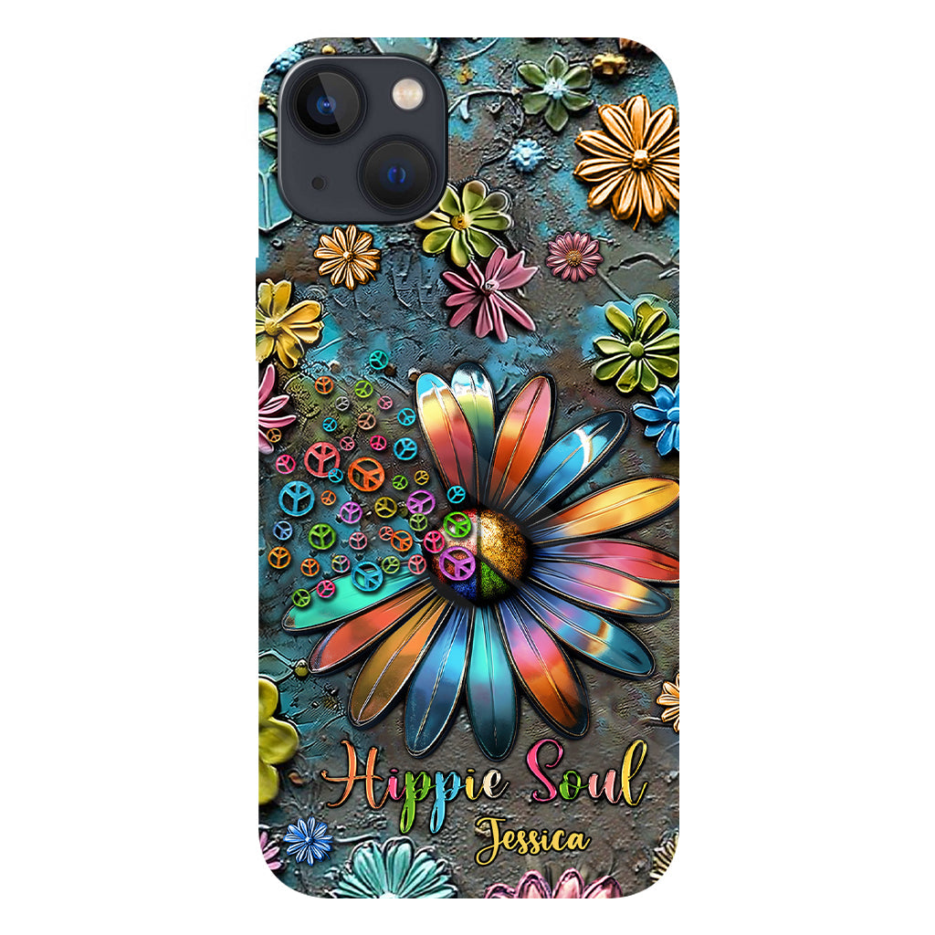 Hippie Soul - Personalized Hippie Full Print Phone Case