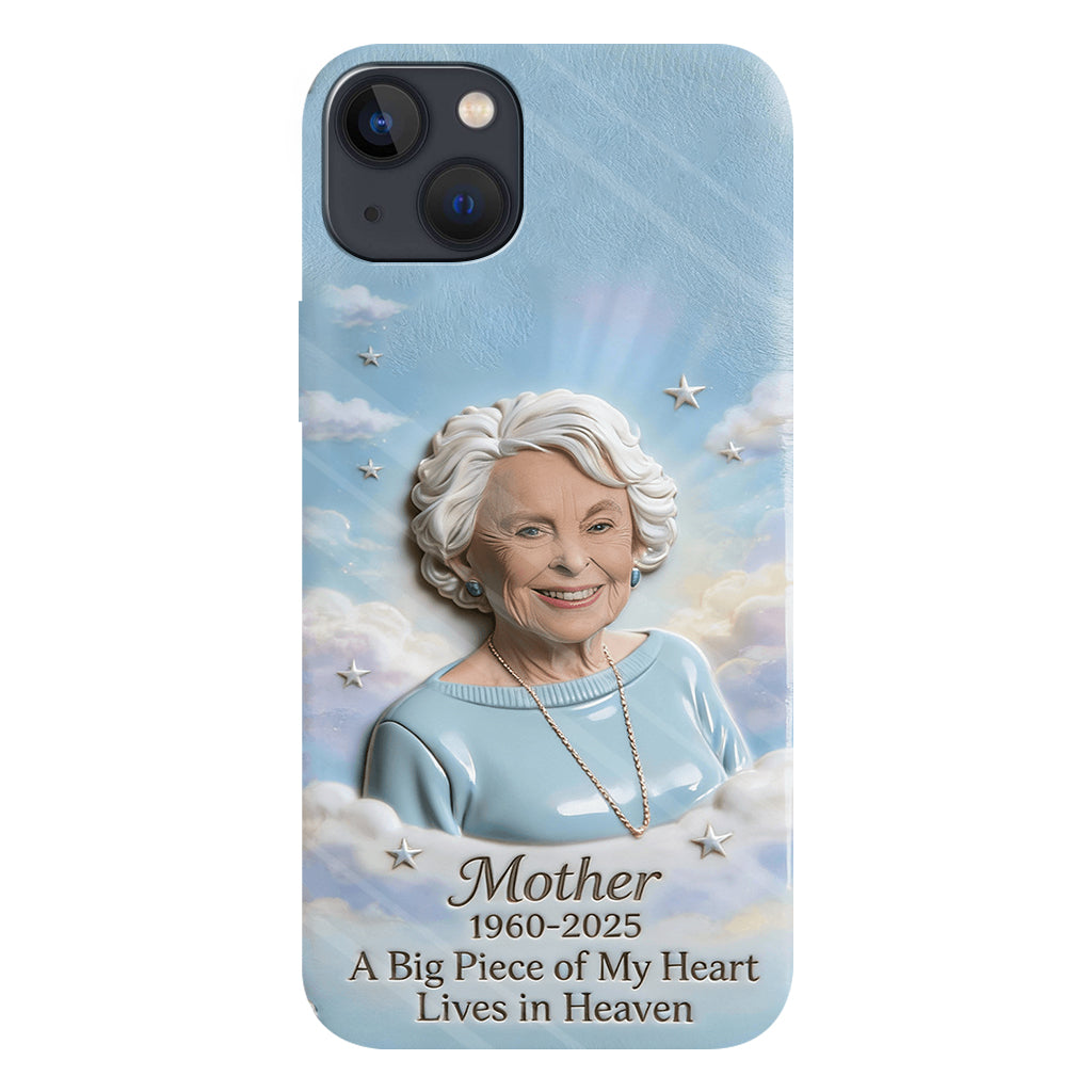 Custom Any Photo - A Big Piece Of My Heart - Personalized Memorial Full Print Phone Case