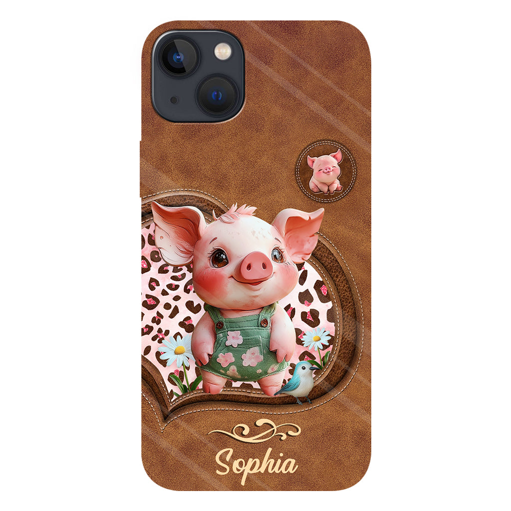 Cute Pig - Personalized Pig Lover Full Print Phone Case