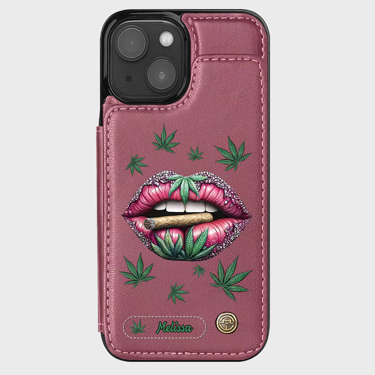 Get High - Personalized Weed Wallet Phone Case