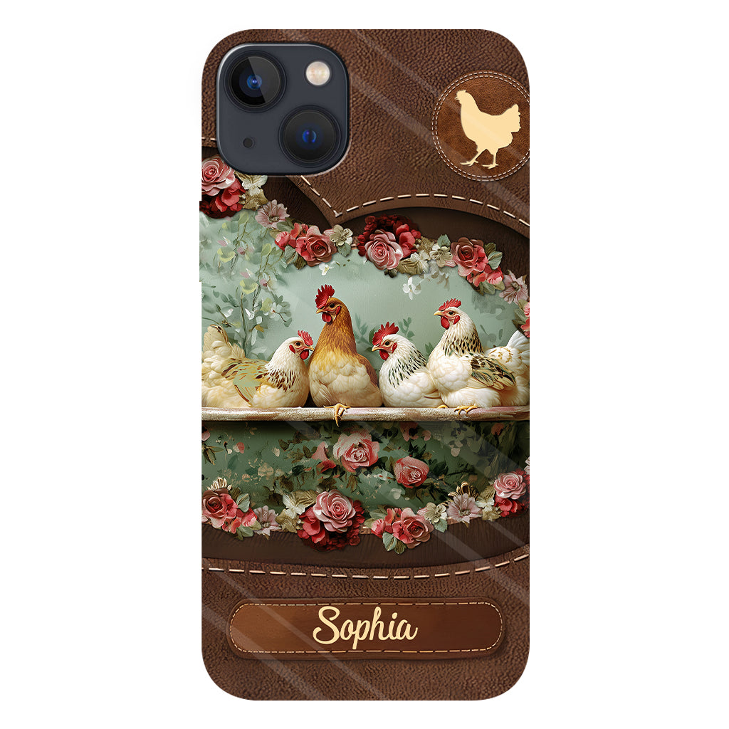 Chicken Lady - Personalized Chicken Full Print Phone Case