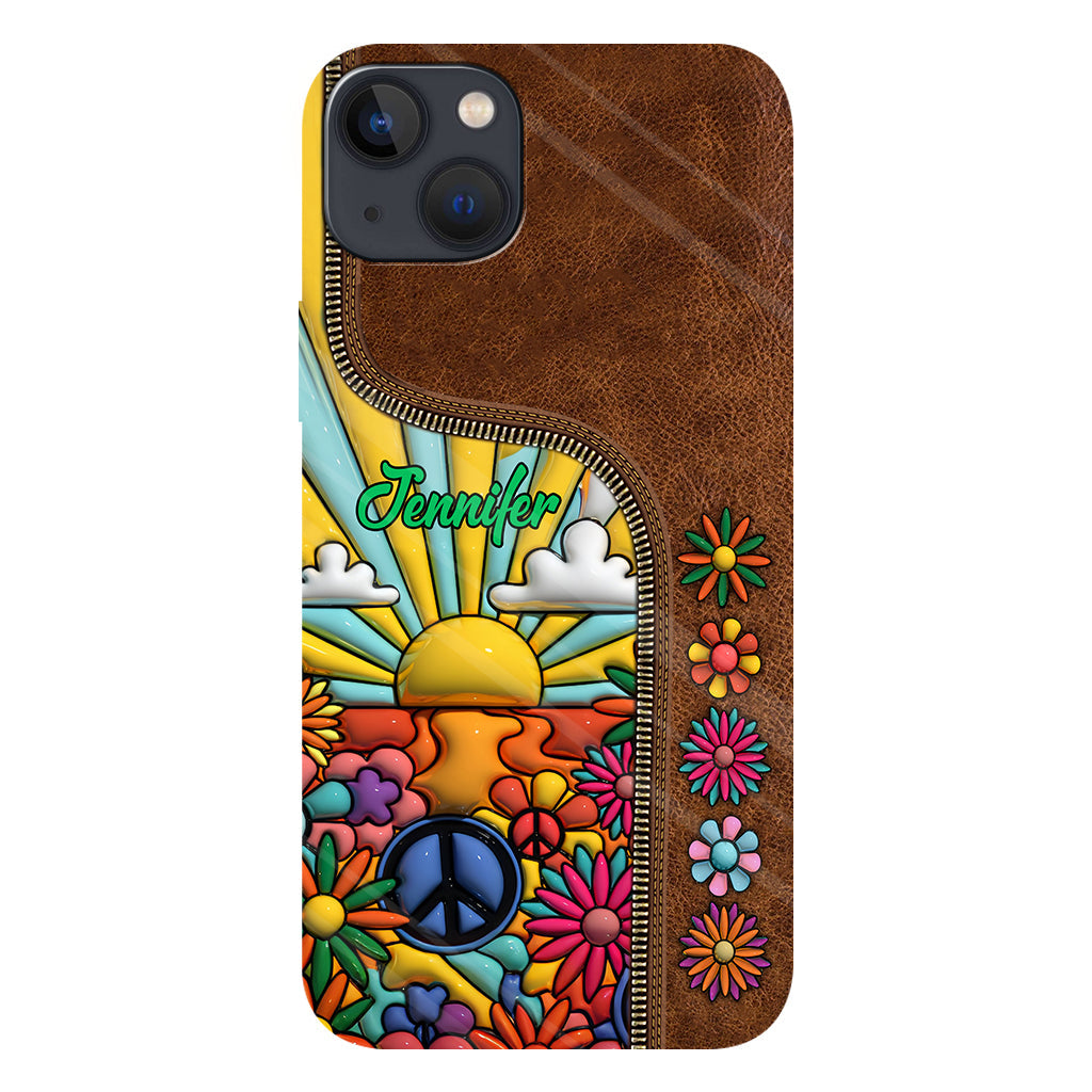 Hippie Soul - Personalized Hippie Full Print Phone Case