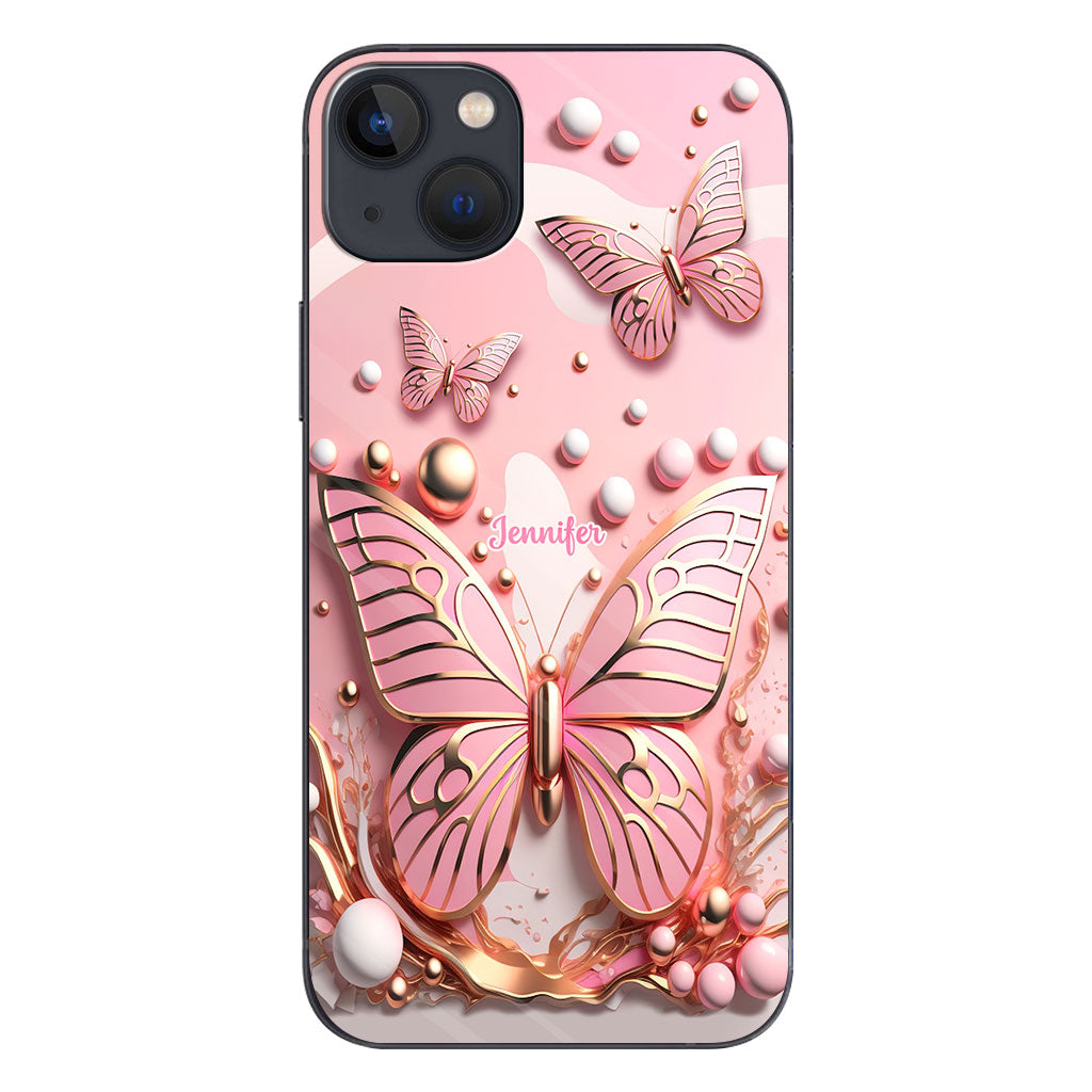 Love Butterflies - Personalized Butterfly Phone Case
