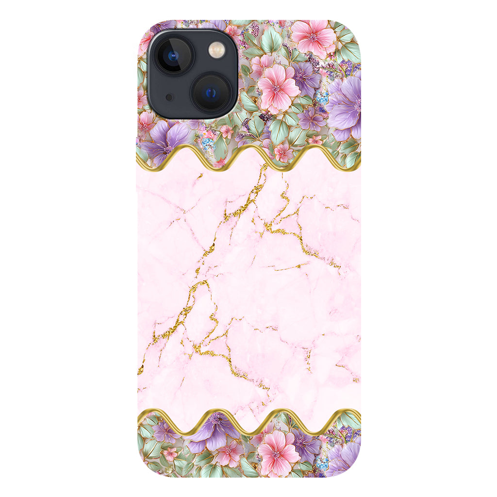Love Butterfly - Personalized Butterfly Full Print Phone Case & Phone Grip