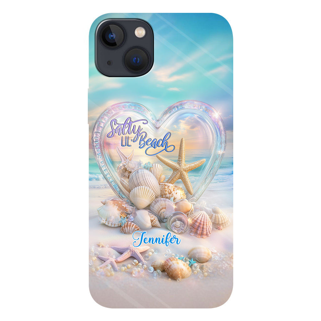 Salty Lil Beach - Personalized Sea Lover Full Print Phone Case
