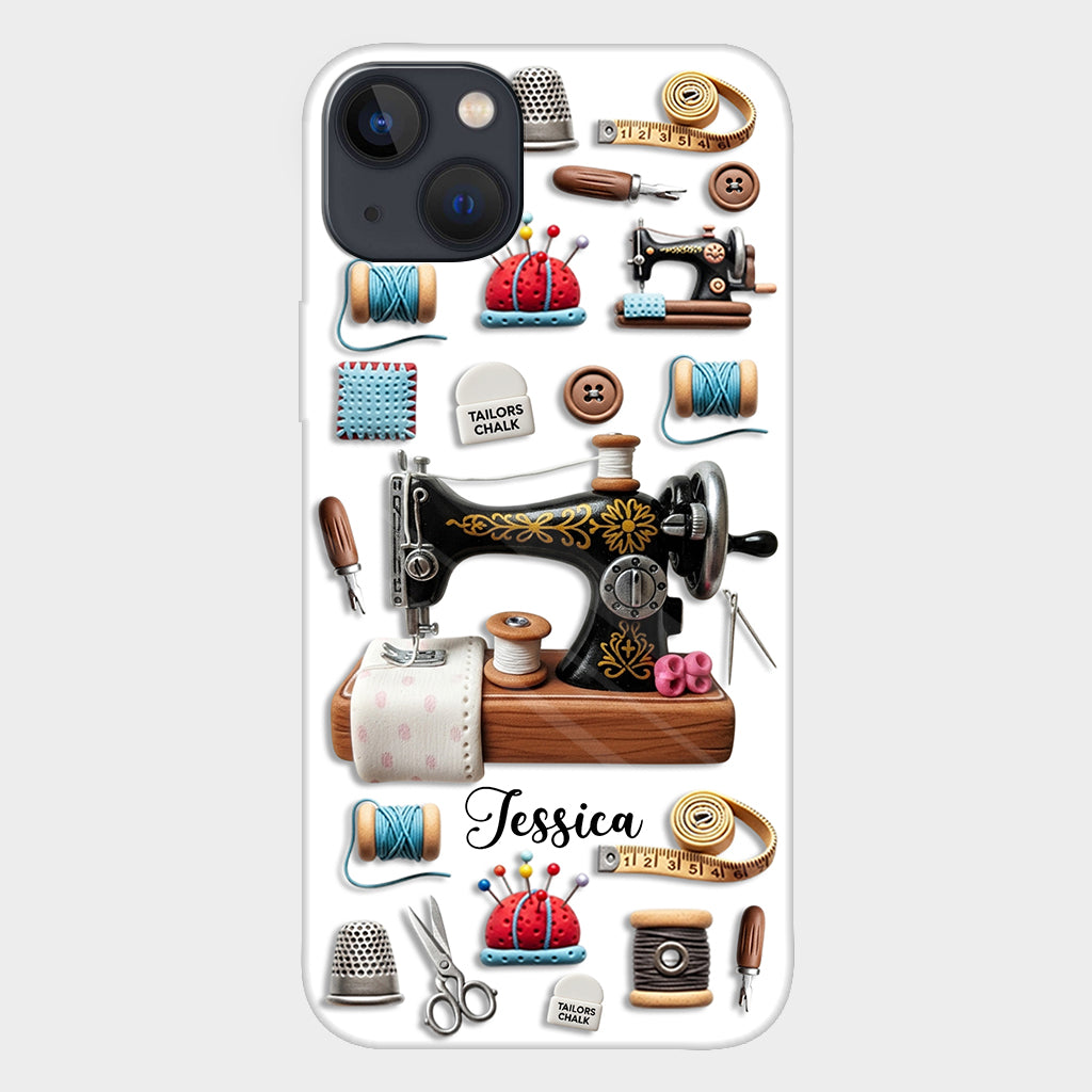 Stunning Sewing Machine - Personalized Sewing Full Print Phone Case