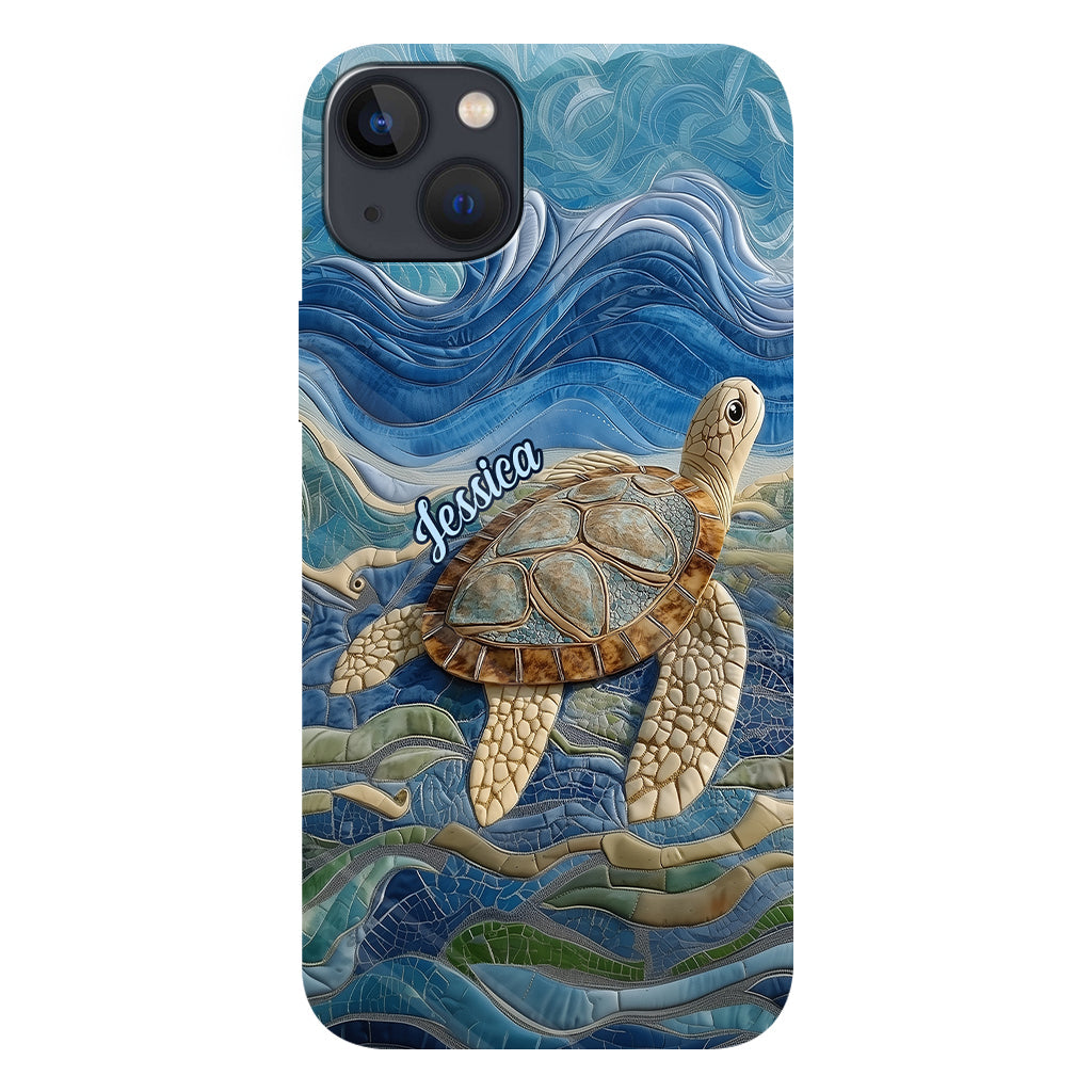 Love Turtles - Personalized Turtle Full Print Phone Case