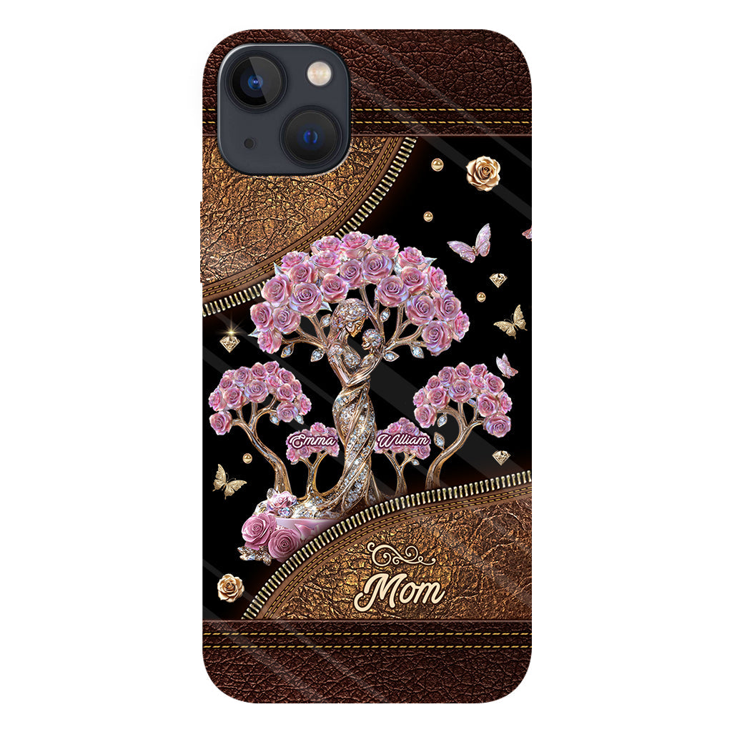 The Love Between Mother And Her Kids - Personalized Mother Full Print Phone Case