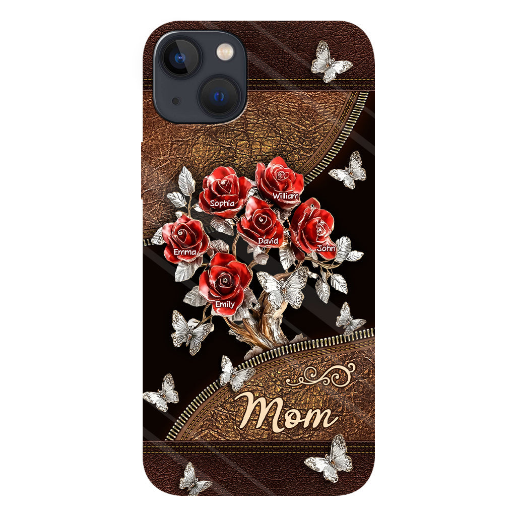 Beautiful Roses Gift For Mom, Grandma,... - Personalized Mother Full Print Phone Case