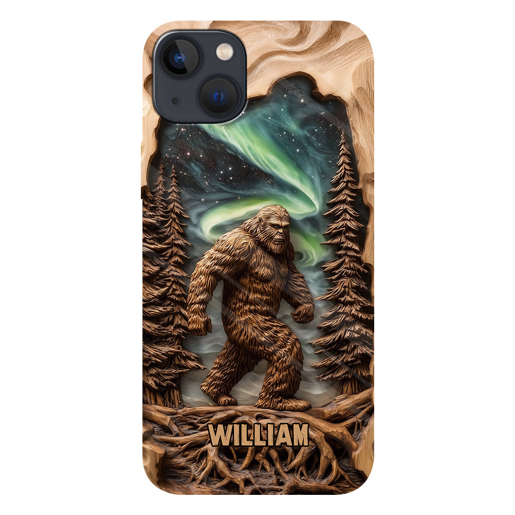 Into The Forest I Go - Personalized Hiking Full Print Phone Case