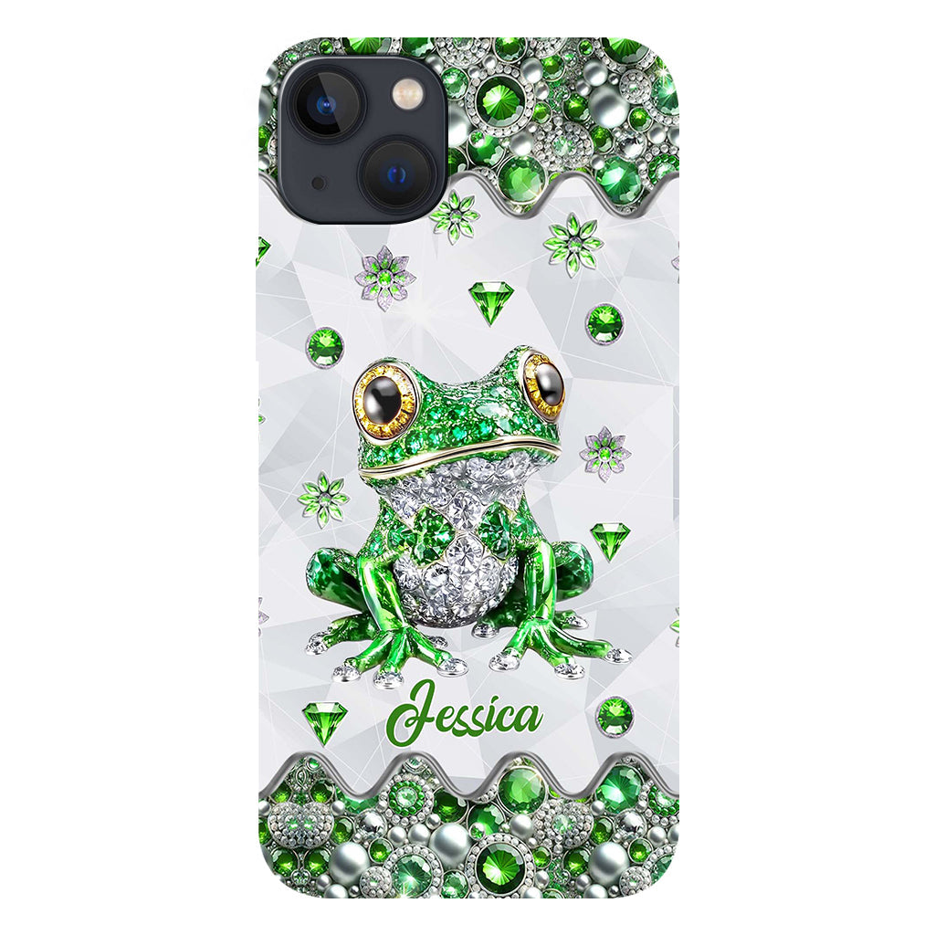 Just A Girl Who Loves Frogs - Personalized Frog Full Print Phone Case