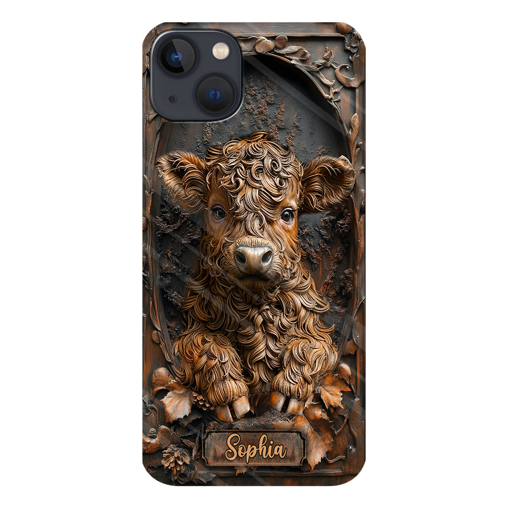 Baby Cow - Personalized Full Print Phone Case