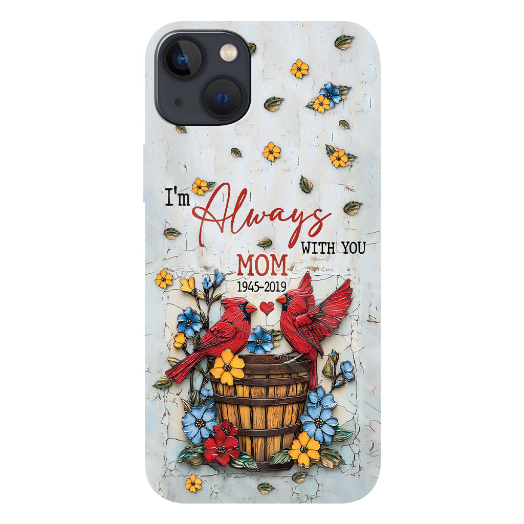 Those We Love Don't Go Away - Personalized Memorial Full Print Phone Case