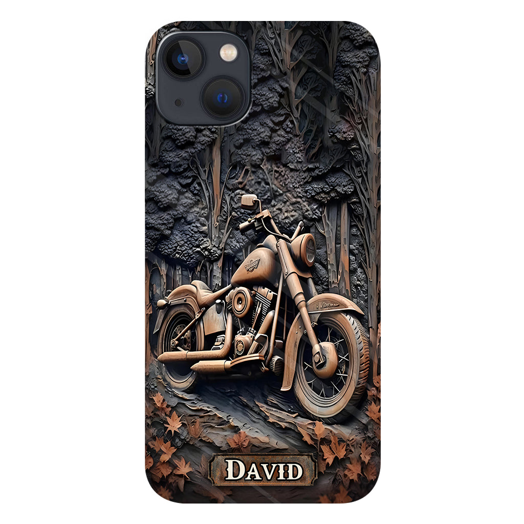 Time To Ride - Personalized Biker Full Print Phone Case