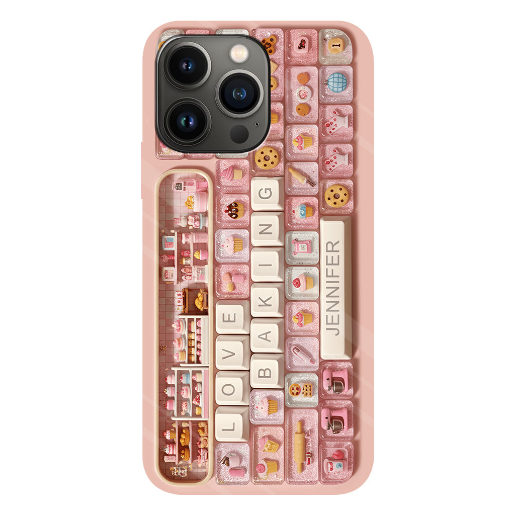 Love Baking - Personalized Baking Full Print Phone Case
