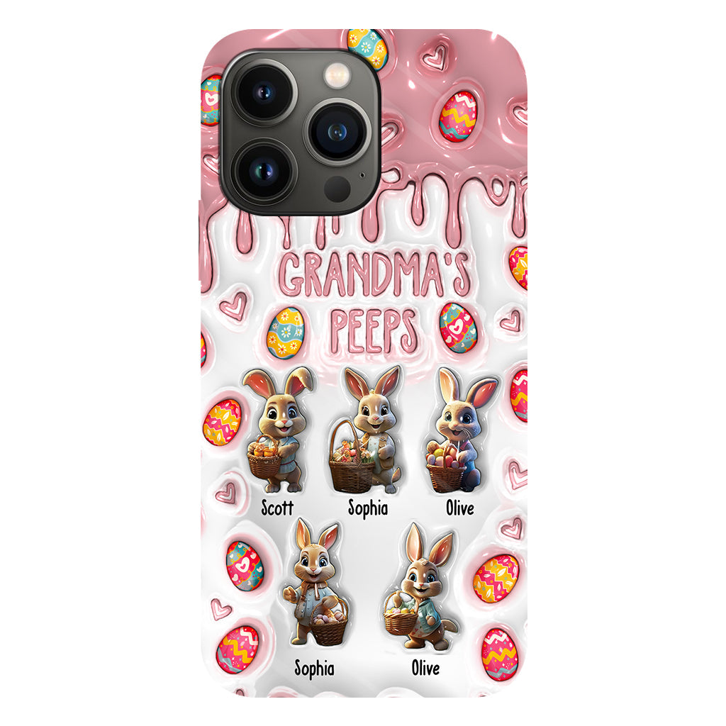 Grandma's Peeps - Personalized Grandma Full Print Phone Case