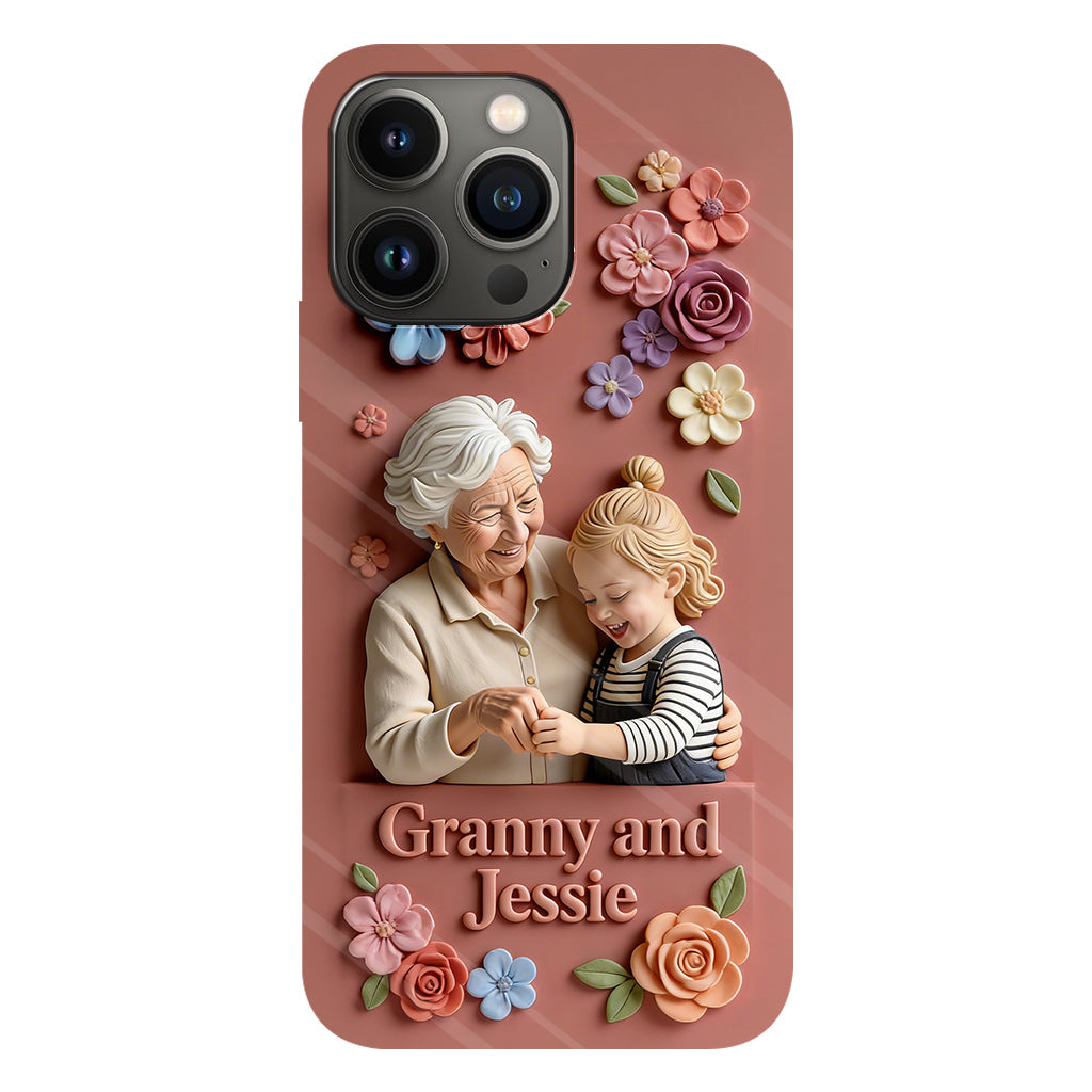 Perfect Gift For Her - Personalized Grandma Full Print Phone Case