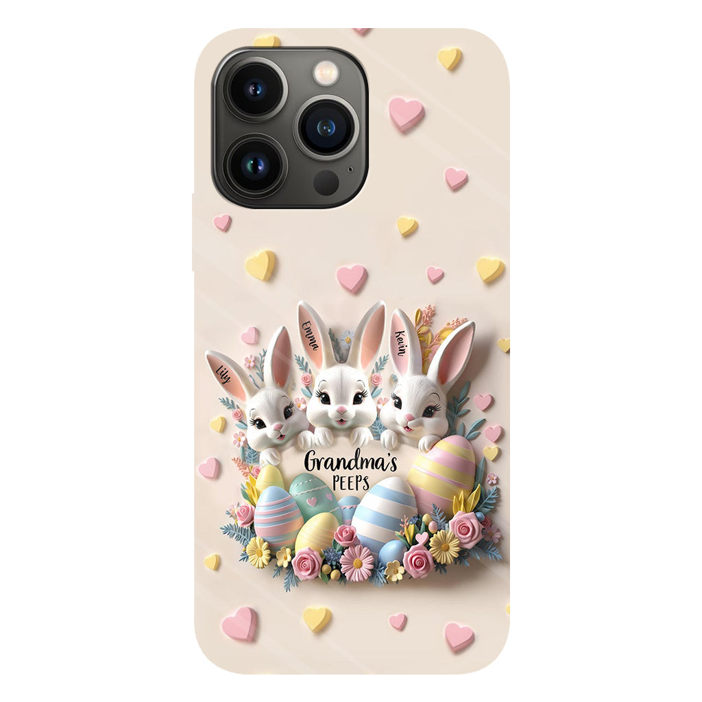 Grandma's Peeps - Personalized Grandma Full Print Phone Case