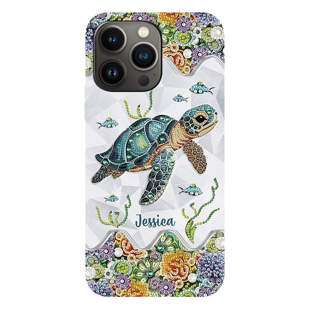 Just A Girl Who Loves Turtle - Personalized Turtle Full Print Phone Case