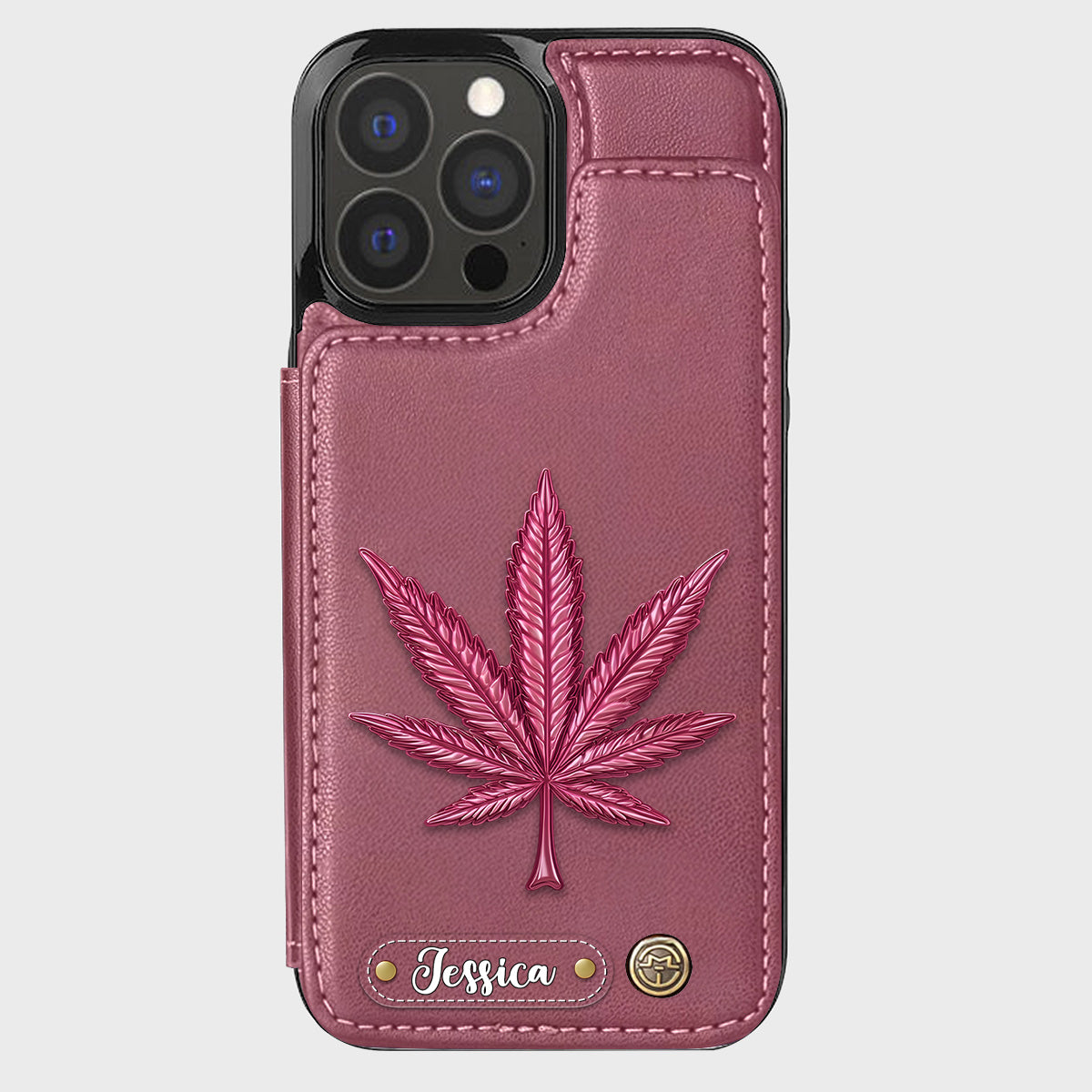 Good Mood - Personalized Weed Wallet Phone Case