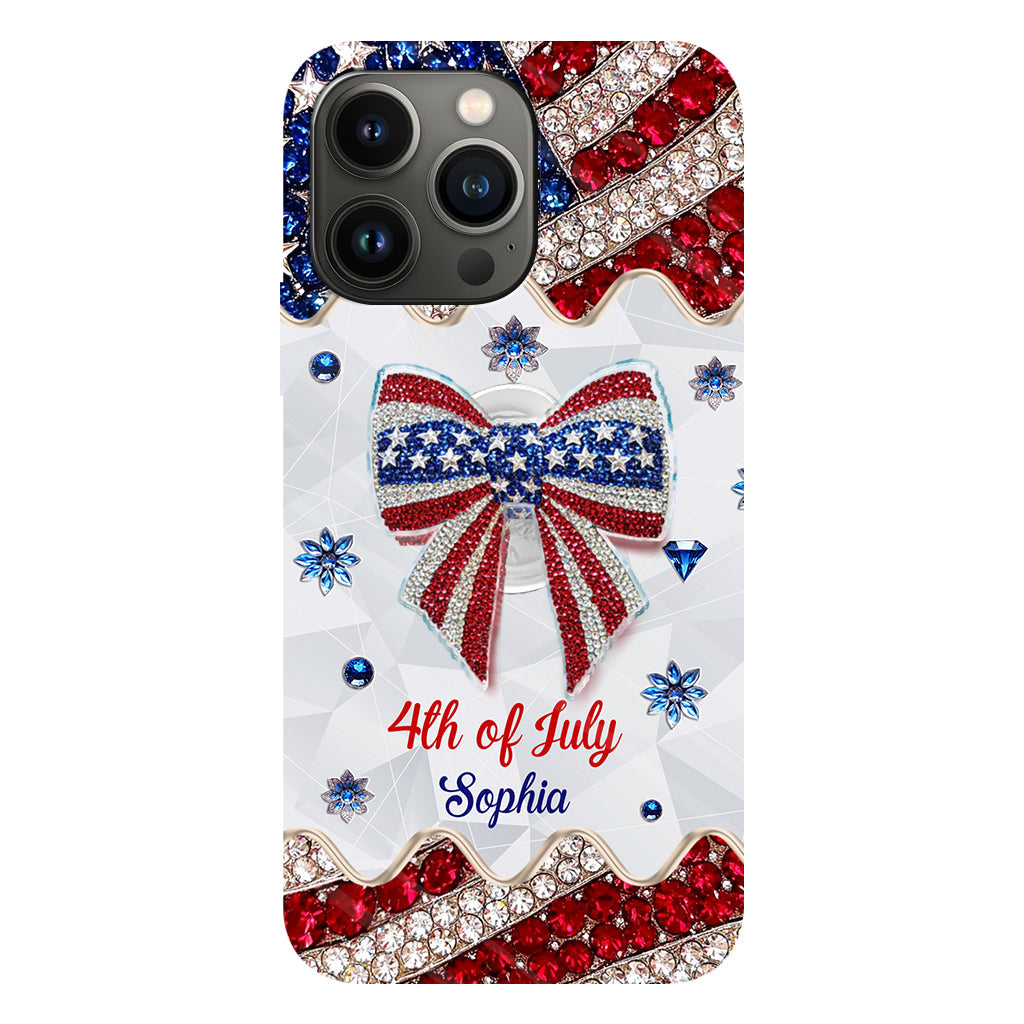 Independence Day - Personalized Independence Day/ 4th of July Full Print Phone Case & Phone Grip
