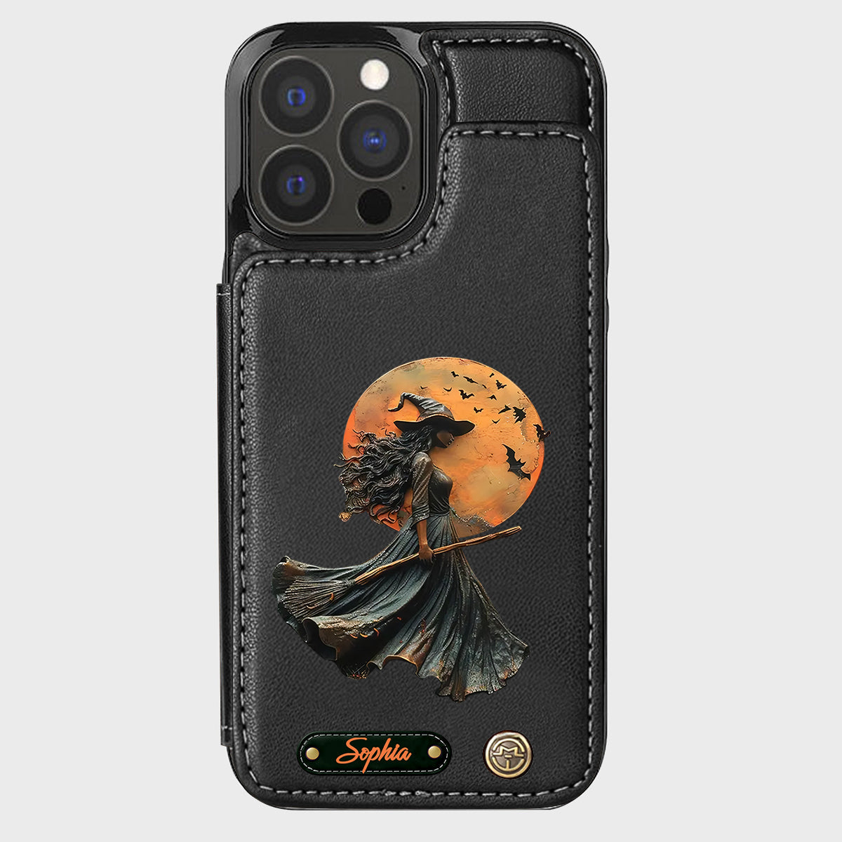 Magical Witch - Personalized Witch Wallet Phone Case
