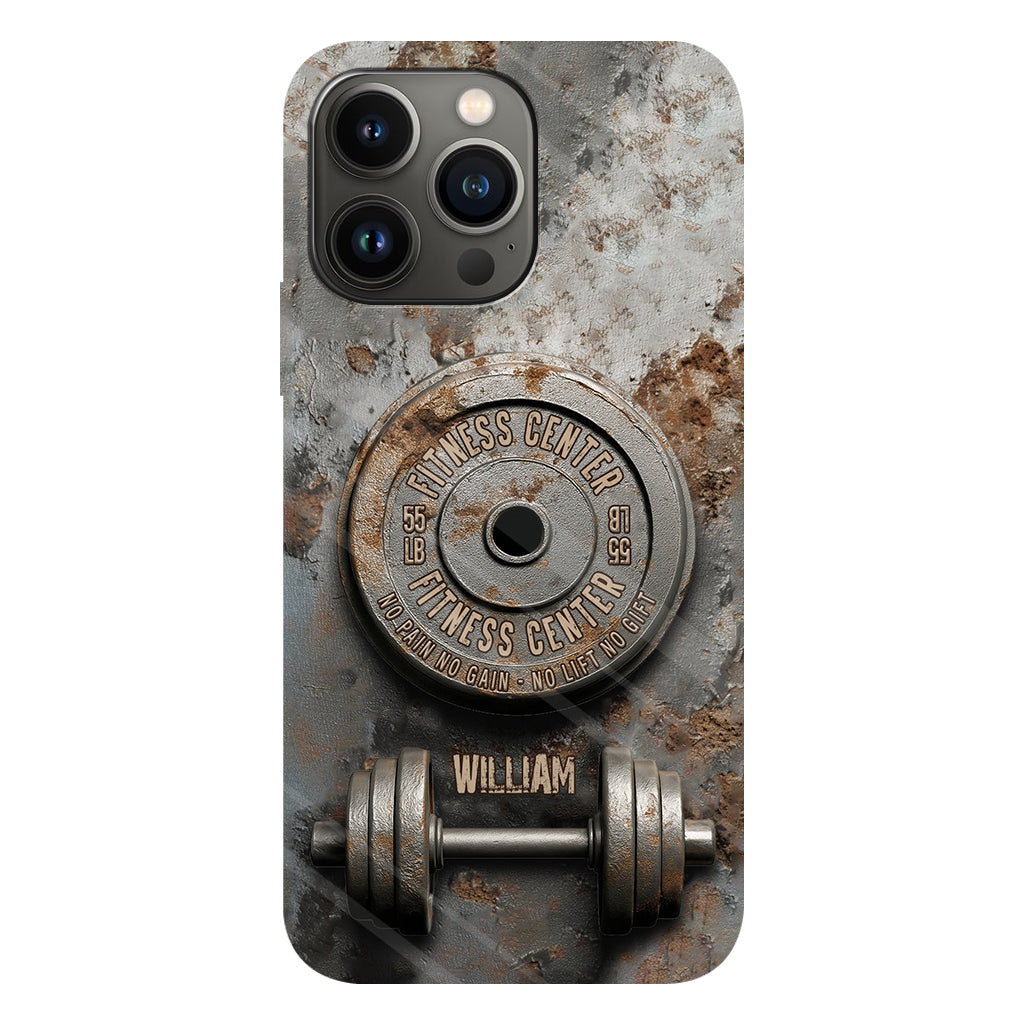 No Pain No Gain - Personalized Fitness Full Print Phone Case