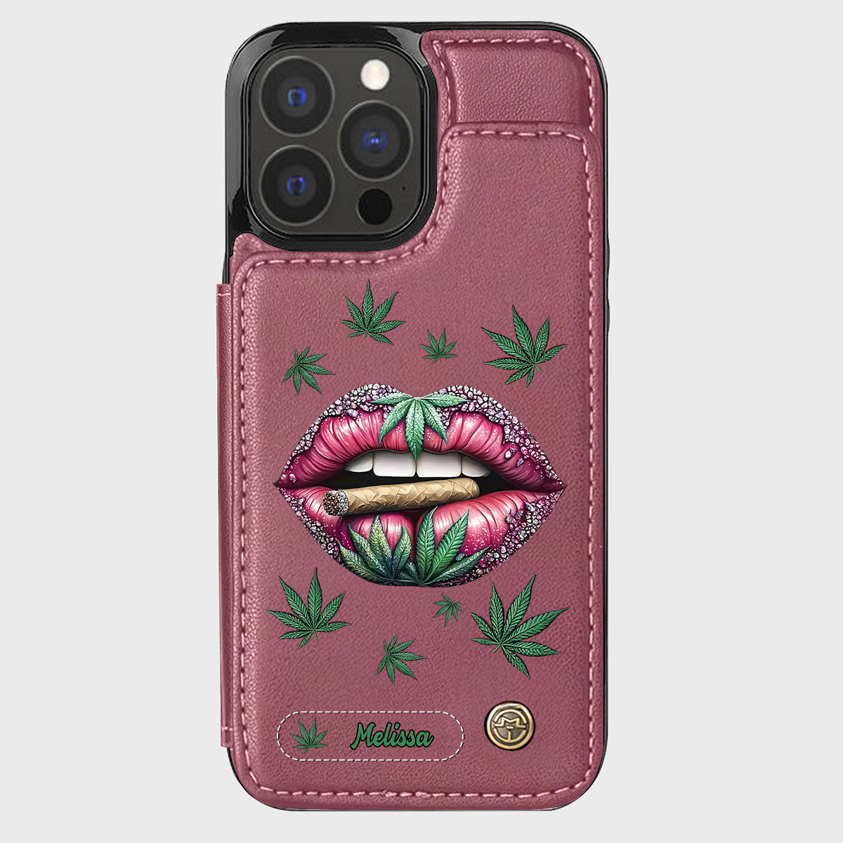 Get High - Personalized Weed Wallet Phone Case