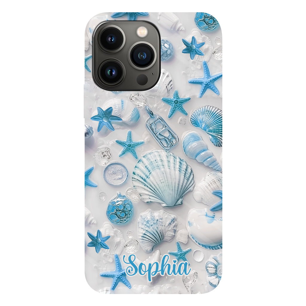 Beach Lovin' Girl - Personalized Sea Lover Full Print Phone Case