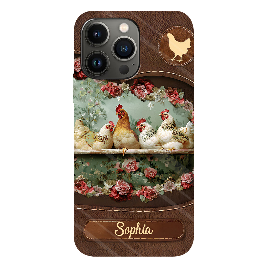 Chicken Lady - Personalized Chicken Full Print Phone Case