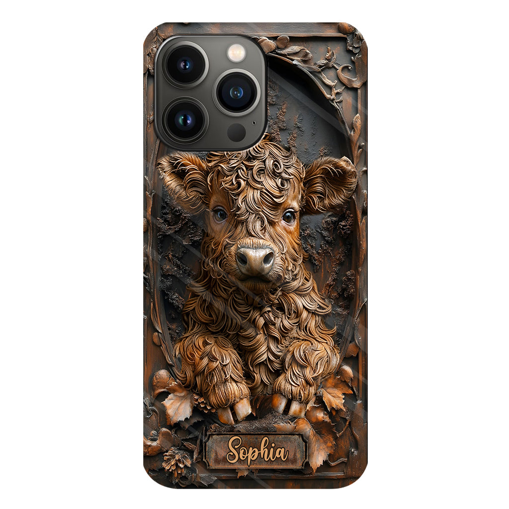 Baby Cow - Personalized Full Print Phone Case